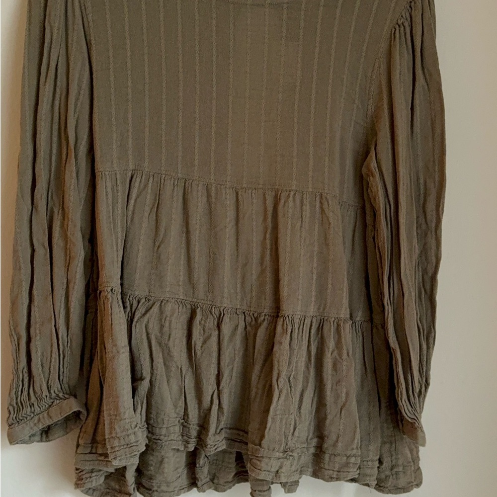 Women's Olive Green Top